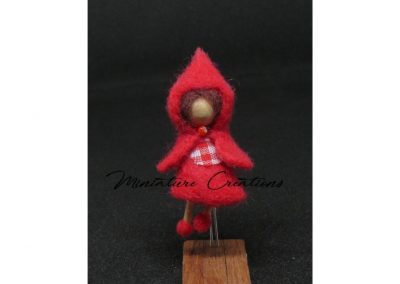 miniature red riding hood