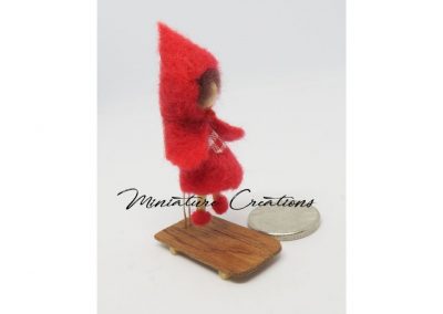 miniature red riding hood