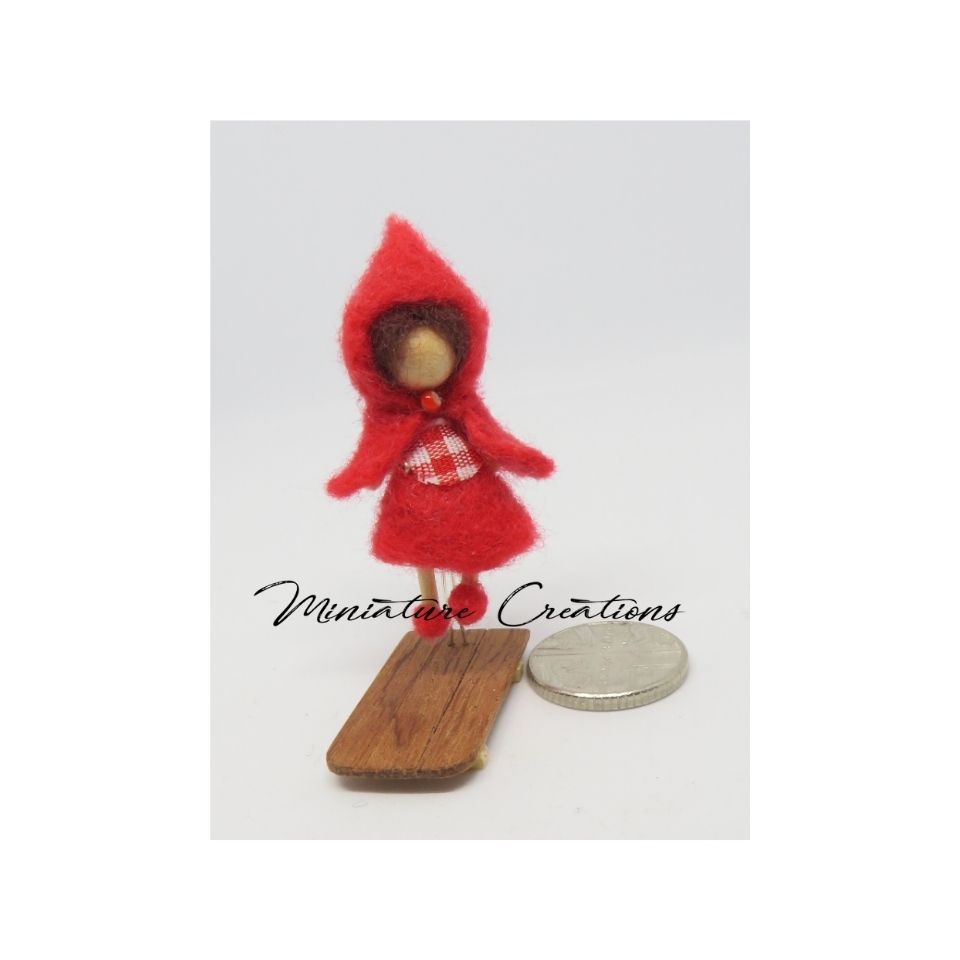 miniature red riding hood