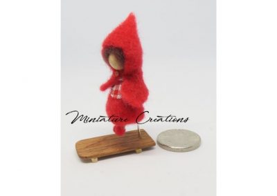 miniature red riding hood