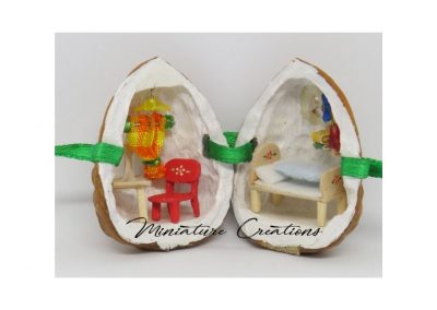 walnut fairy house
